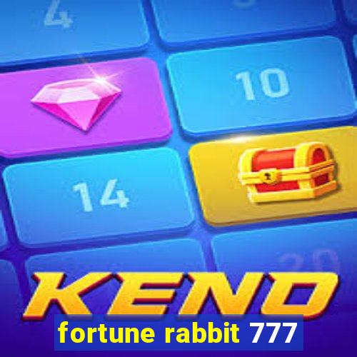 fortune rabbit 777